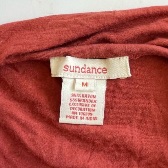 Sundance Boho Chic Halter Neck Beaded Crochet Ombre Summer Tank Top Size Medium - Picture 6 of 9